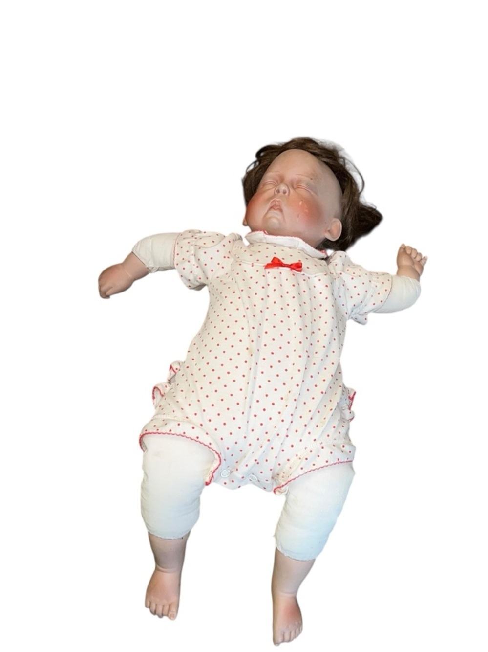 lee middleton cherish “reborn” realistic baby doll vintage 22”